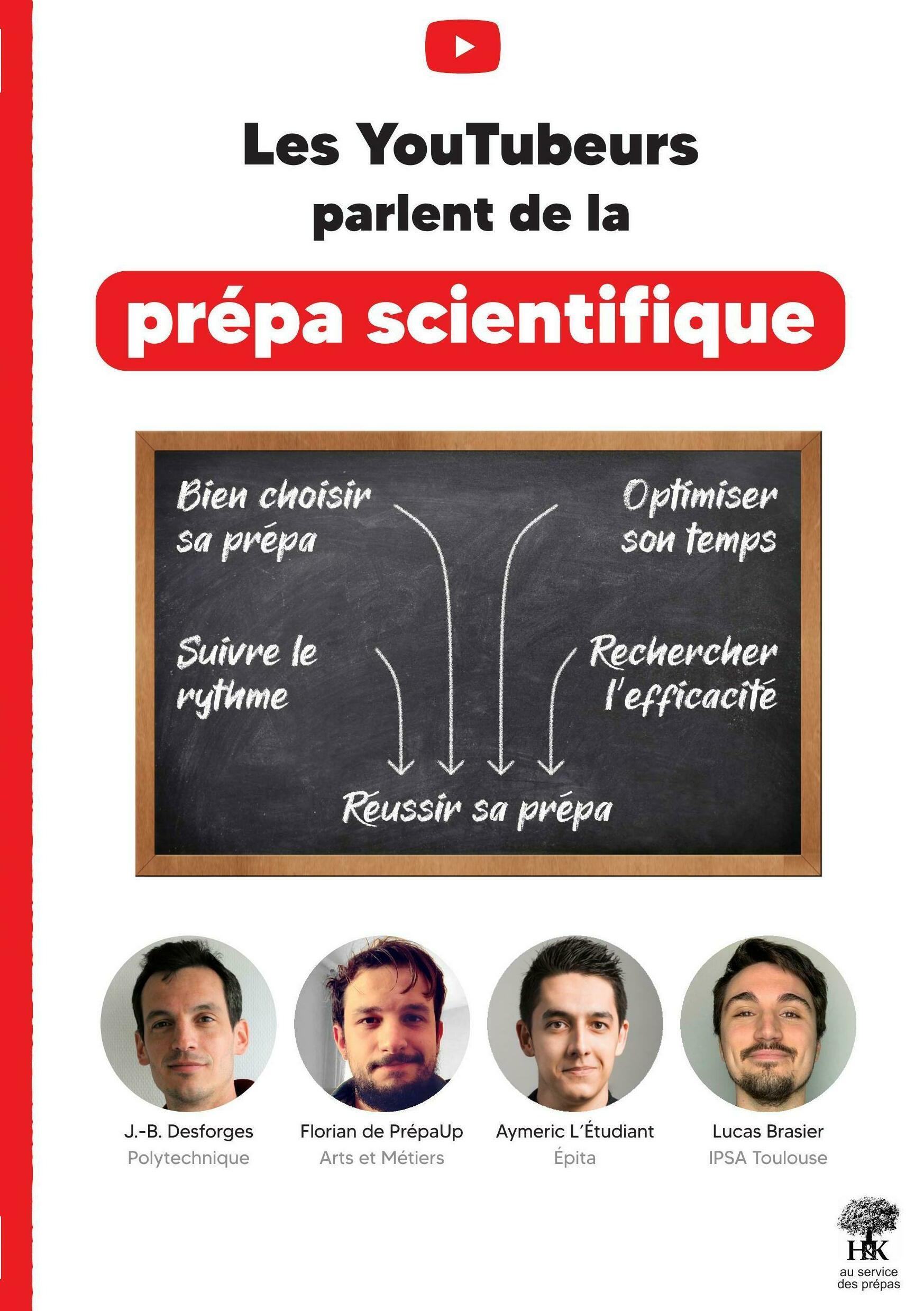 Les YouTubeurs parlent de la prépa scientifique 