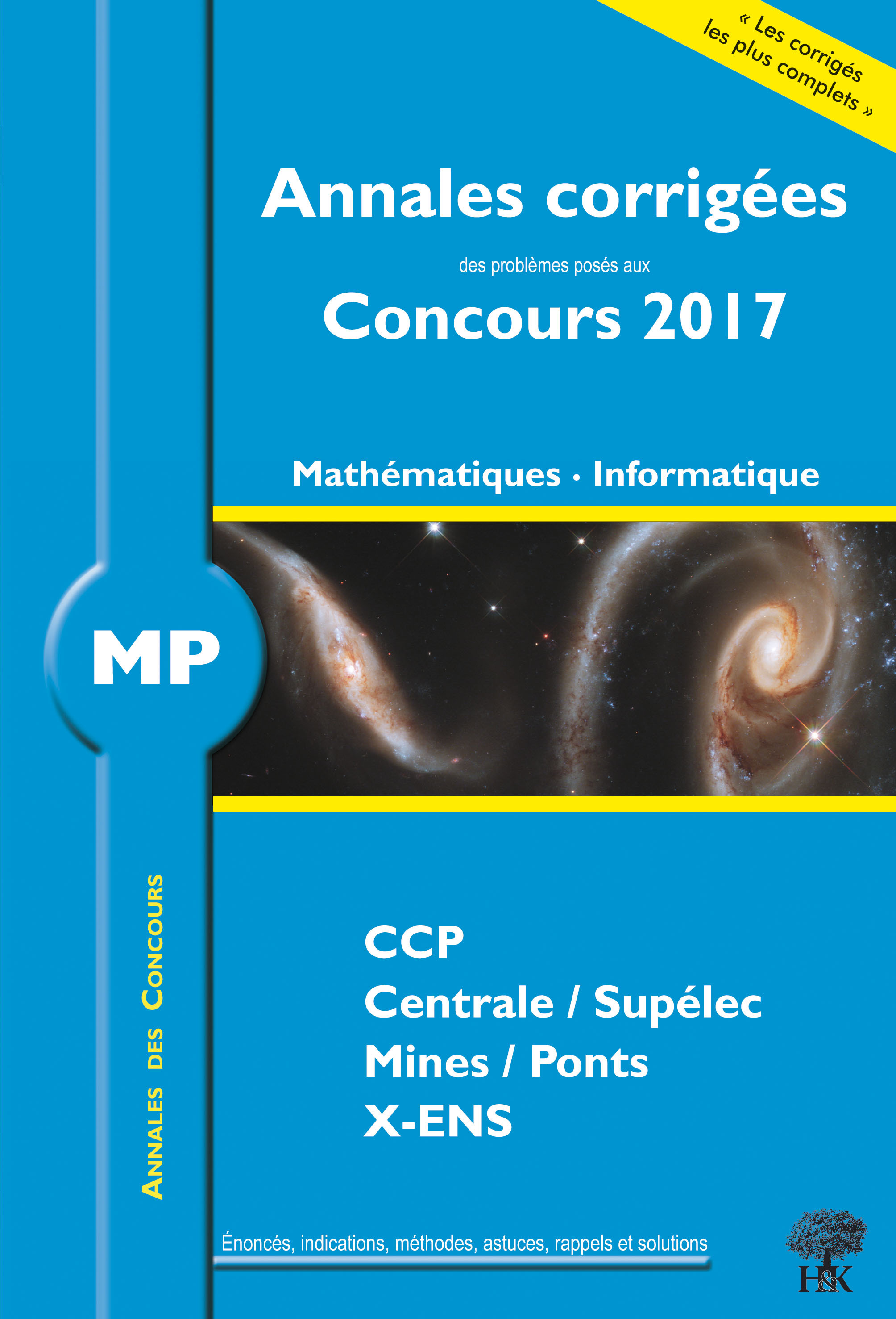 Annales des concours 2017 MP mathématiques et informatique
