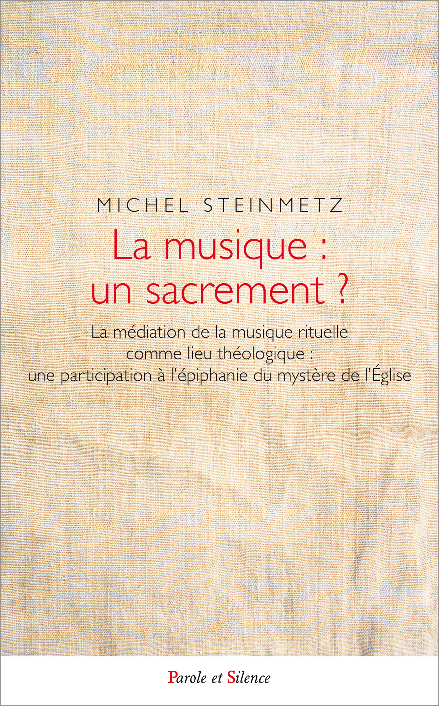 La musique : un sacrement ?