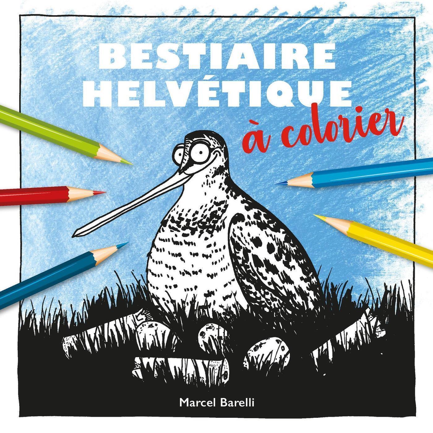 Bestiaire helvétique à colorier