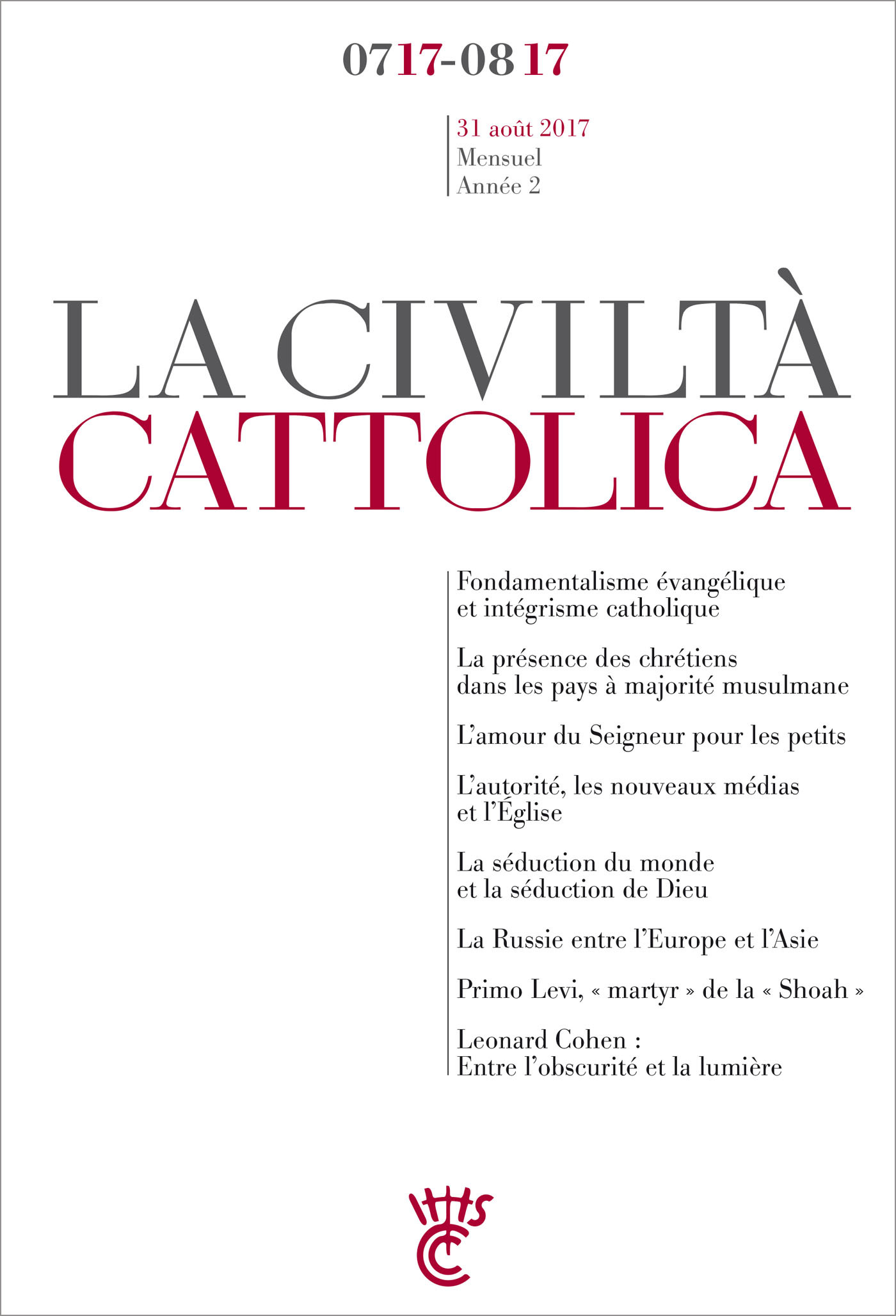 Civilta cattolica aout