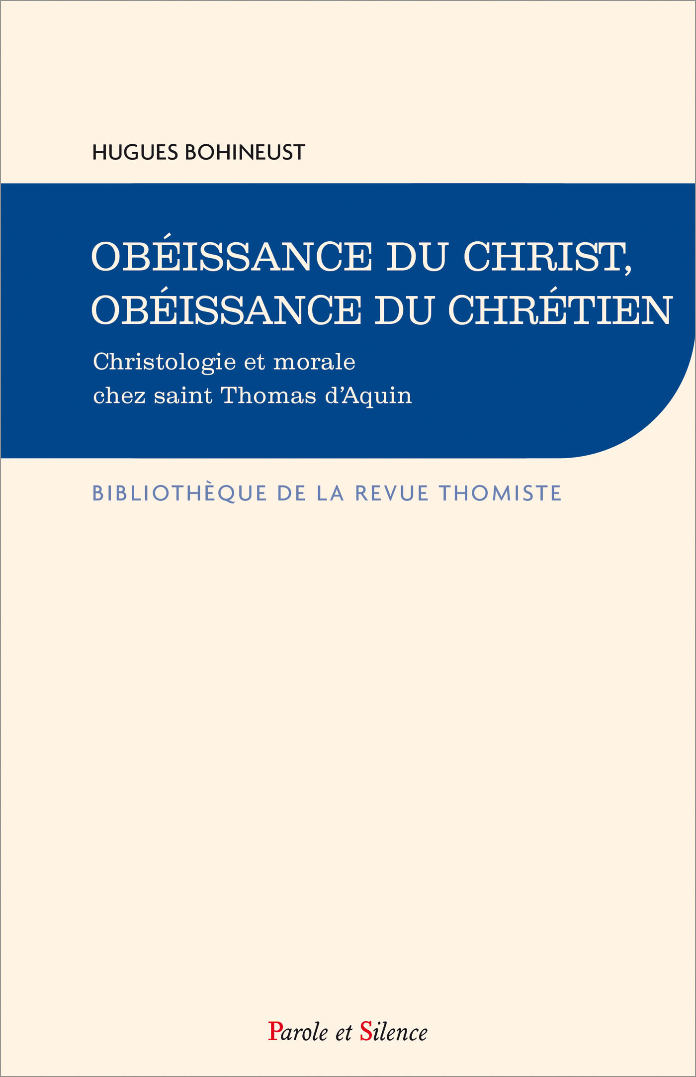 Obeissance du christ, obeissance du chretien