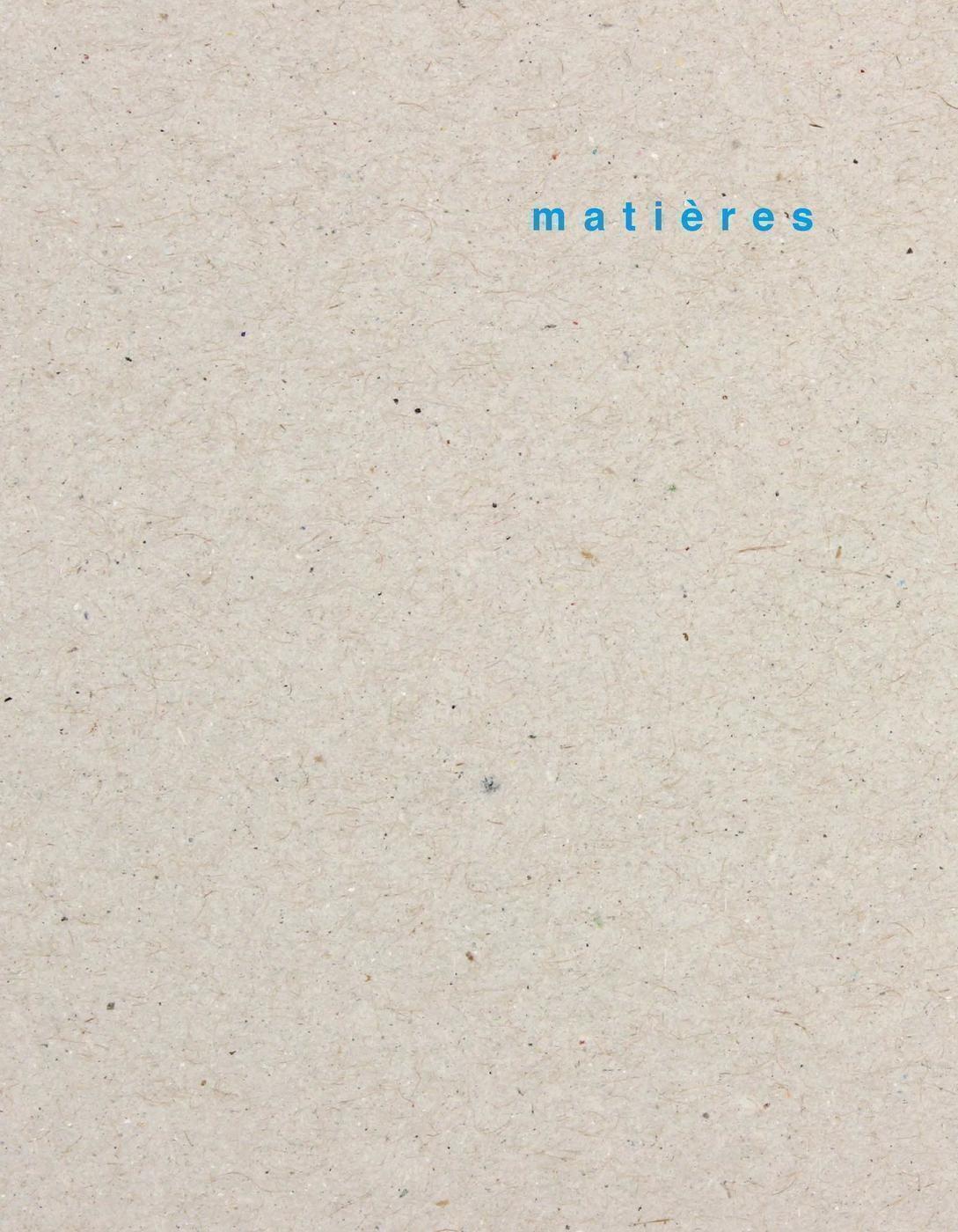 Matières 16