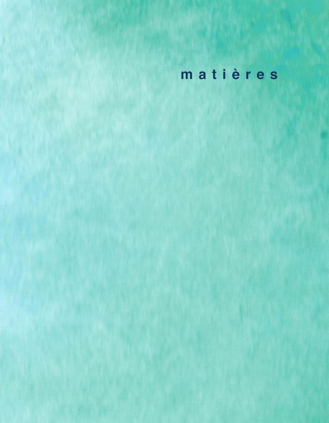 Matières