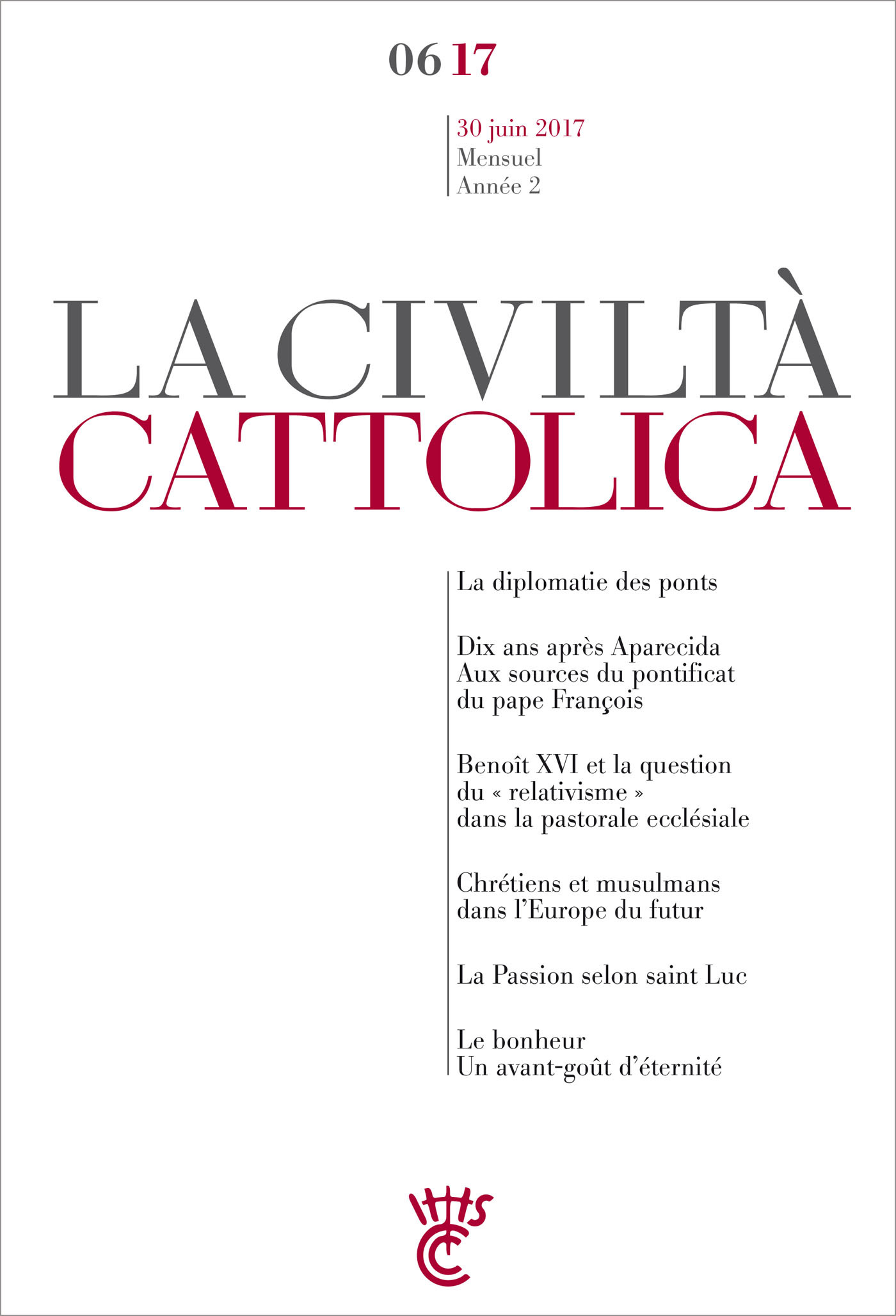 Civilta cattolica juin