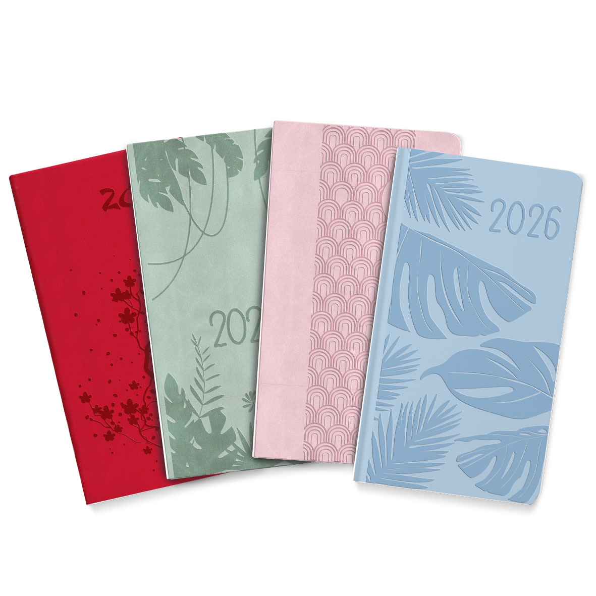 PACK 12 AGENDAS PETITS FORMATS 2026 COLORLINE
