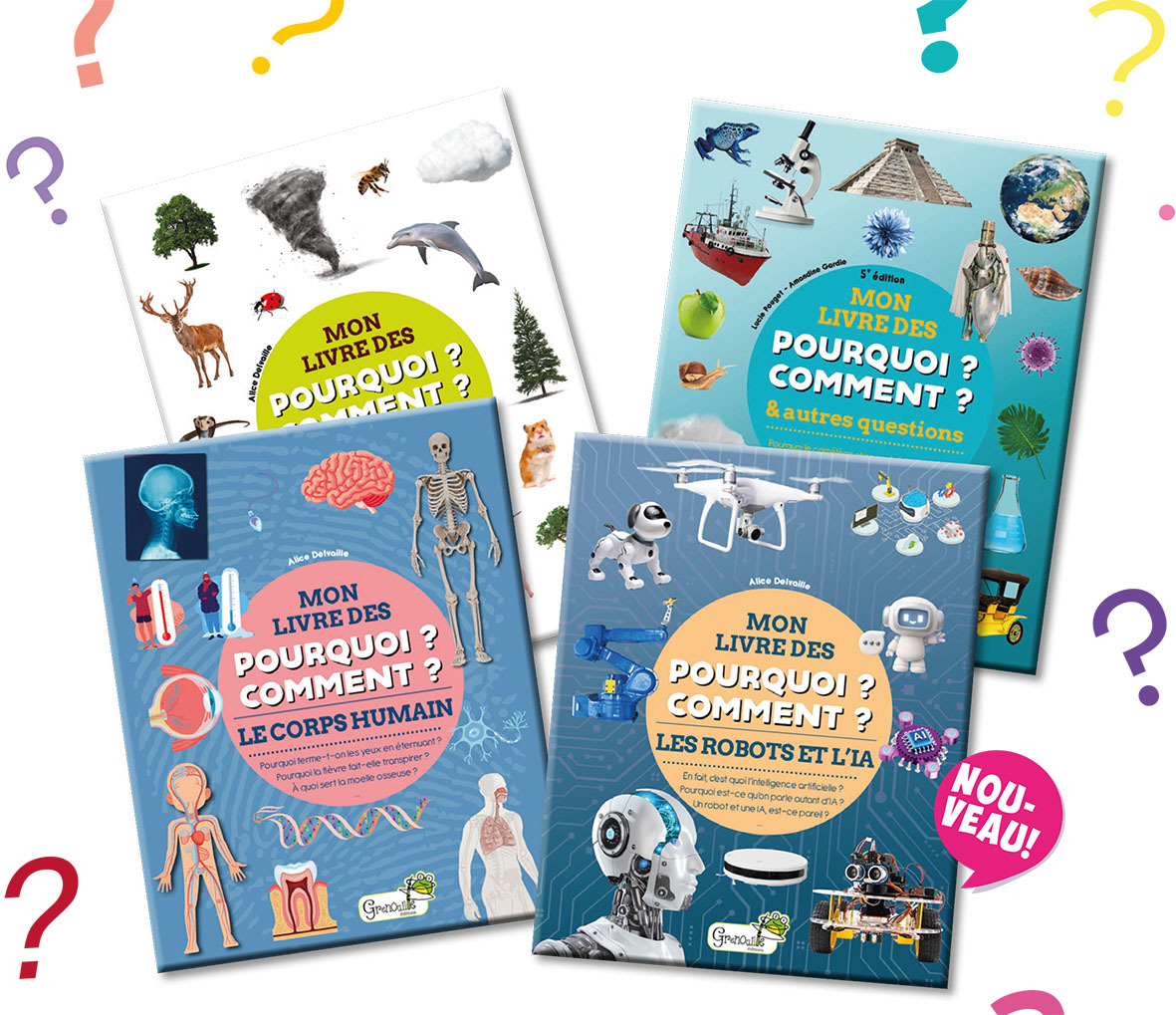 PACK LIVRES DES POURQUOI? COMMENT?