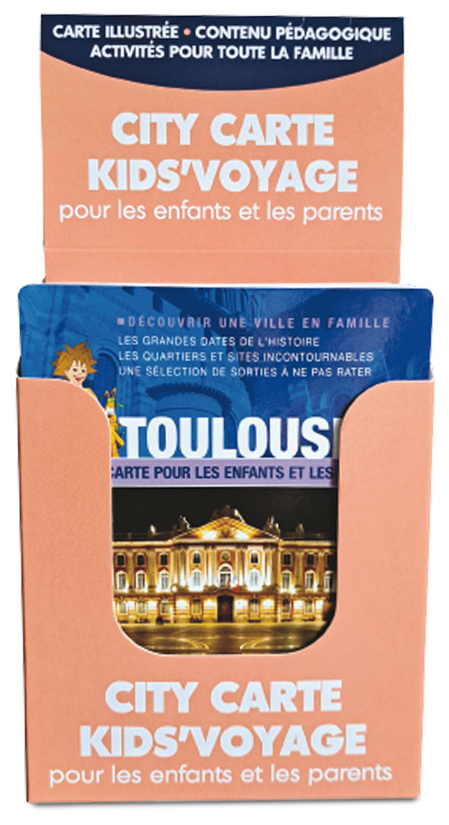 PRESENTOIR PLEIN - TOULOUSE 10 CARTES