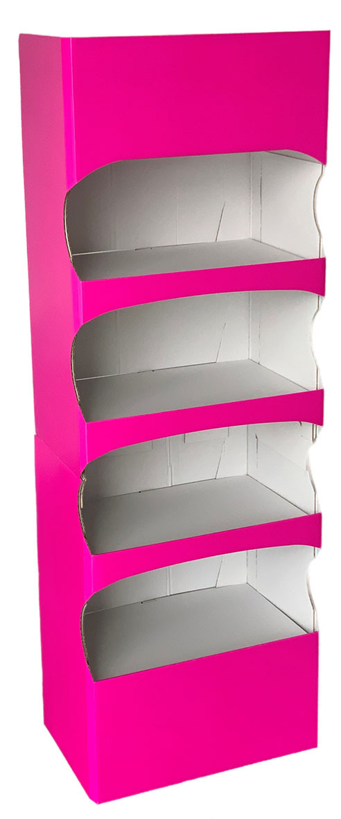 PLV DE SOL VIDE ROSE (59CM X 39CM X 175CM)