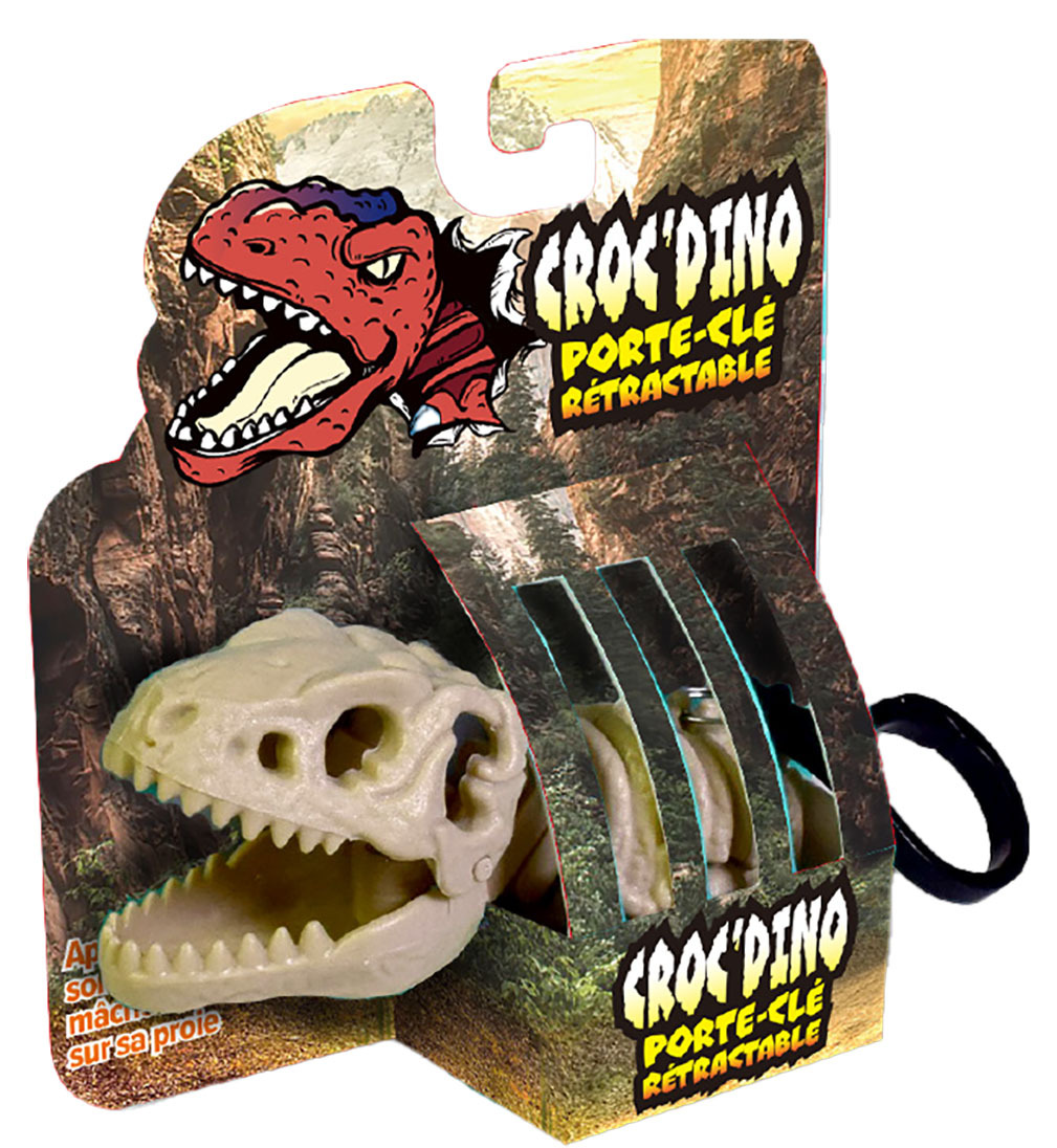 PORTE-CLE CROC DINOSAURE