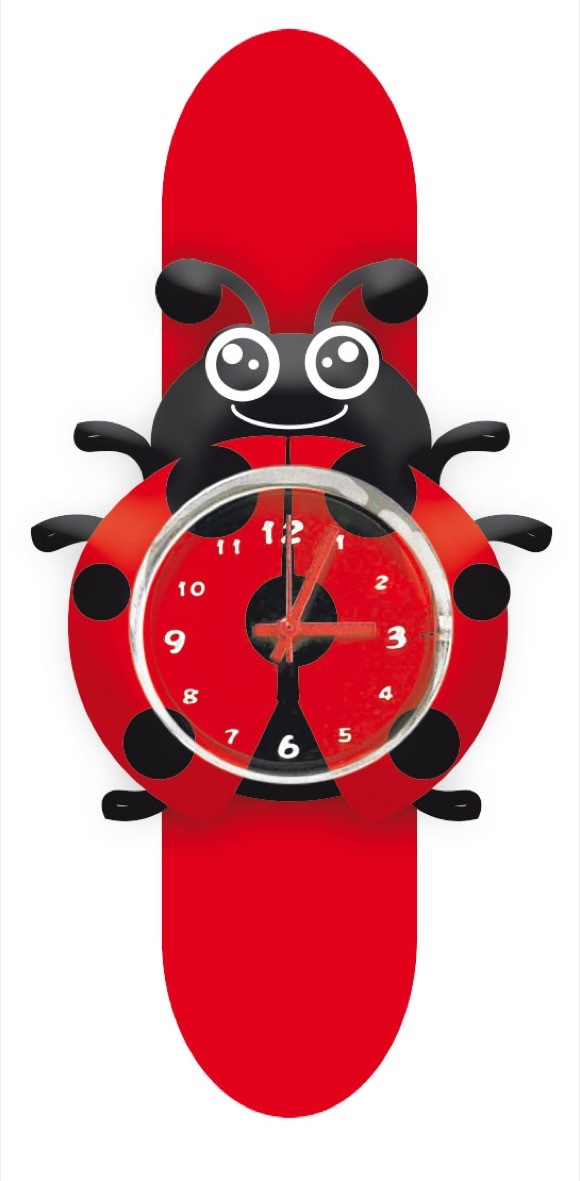 MONTRE SLAP 3D COCCINELLE KAWAII
