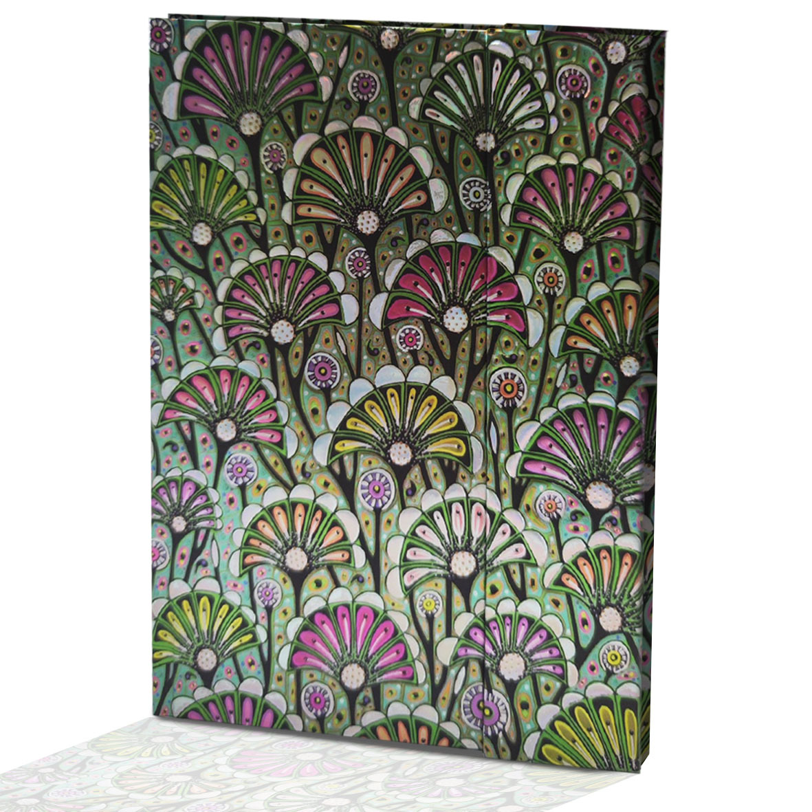 CARNET BOOKLINE VERT- GF