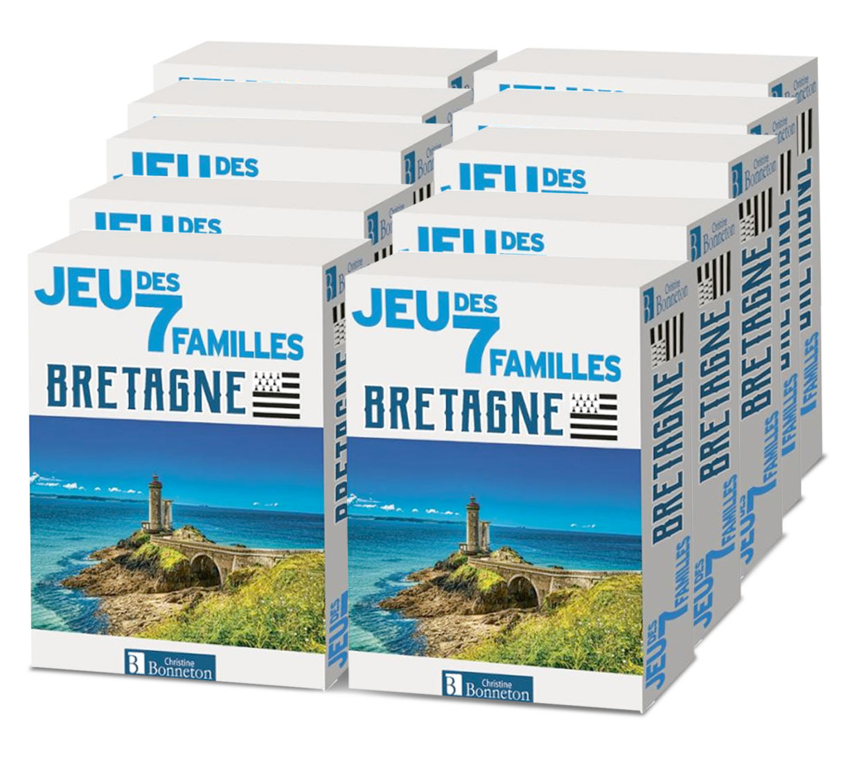 PACK 10 EX - JEUX DES 7 FAMILLES BRETAGNE