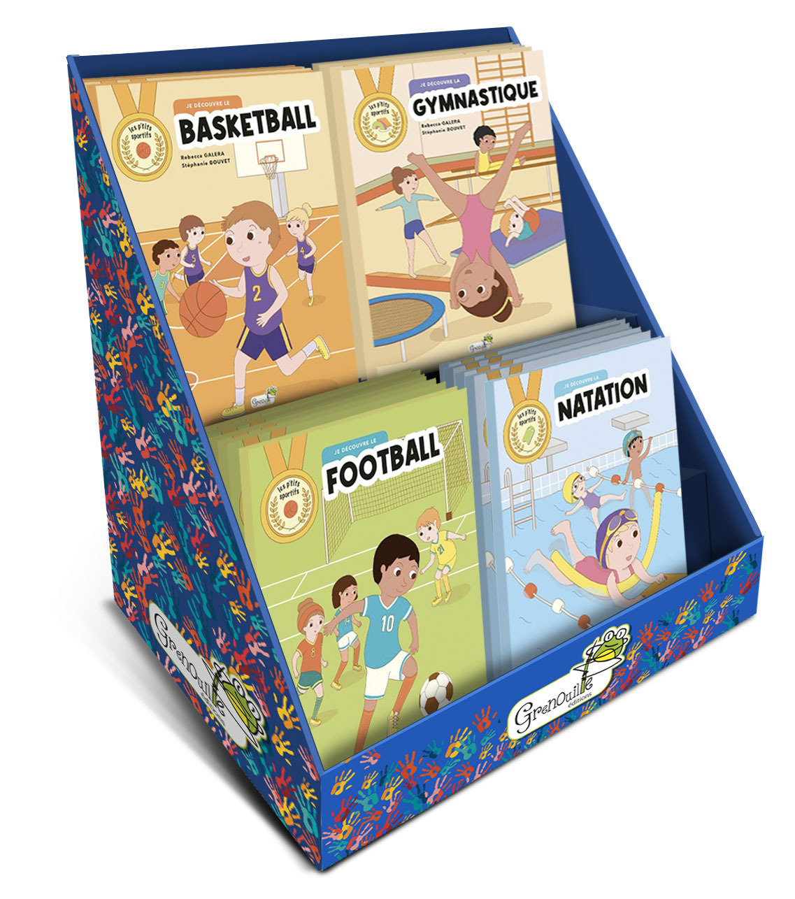 DISPLAY LES PETITS SPORTIFS 36 EX. (4 TITRES)