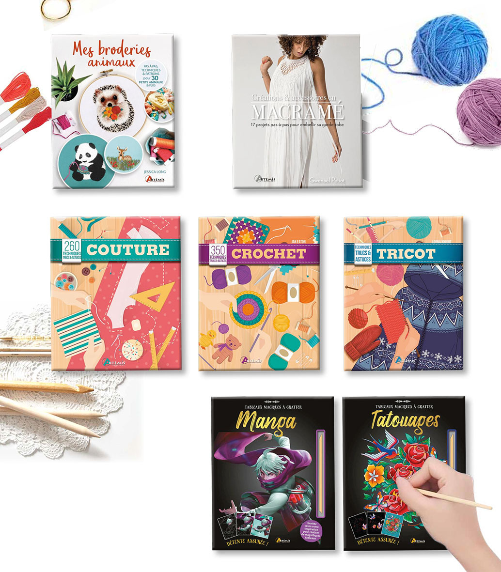 PACK LOISIRS CREATIFS ADULTES