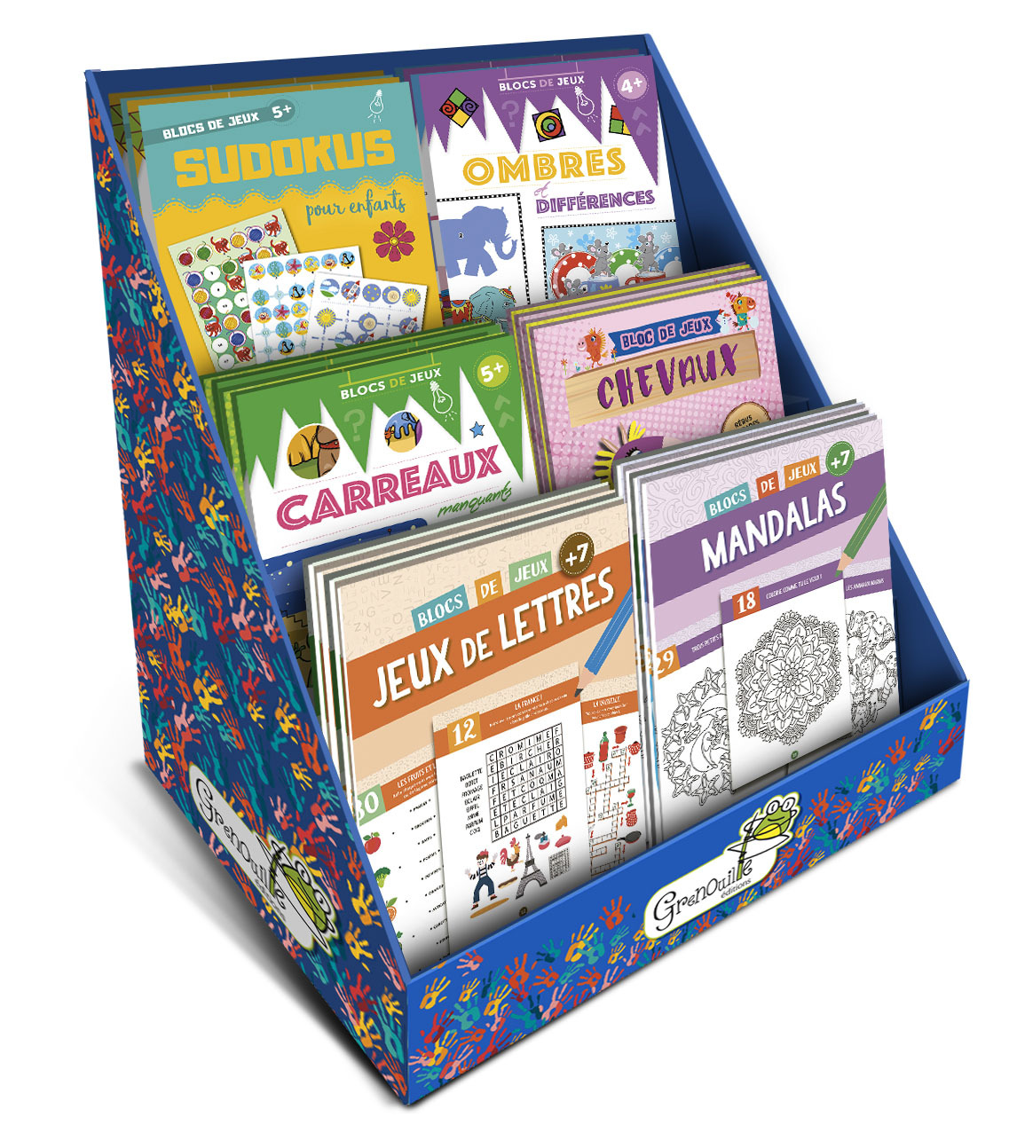 DISPLAY BLOCS DE JEUX ENFANTS 48 EX 12 TITRES