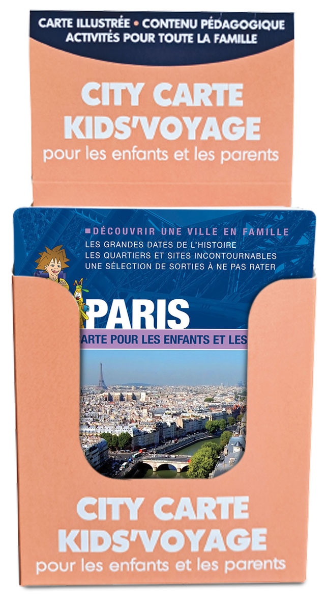 PRESENTOIR PLEIN - PARIS 10 CARTES
