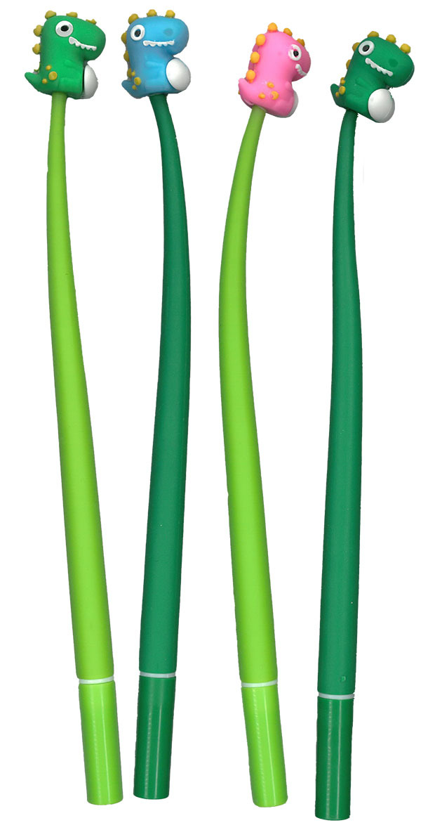 STYLO FLEXIBLE DINOSAURE