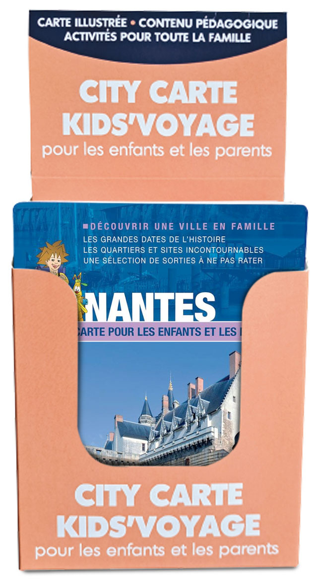 PRESENTOIR PLEIN - NANTES 10 CARTES
