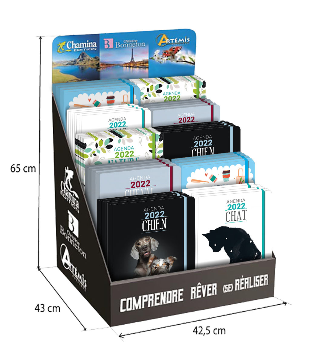 PACK PLEIN AGENDAS 2022 - 40 EX