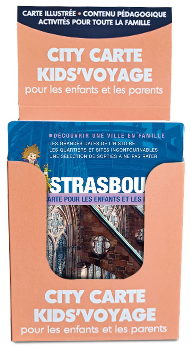 PRESENTOIR PLEIN - STRASBOURG 10 CARTES