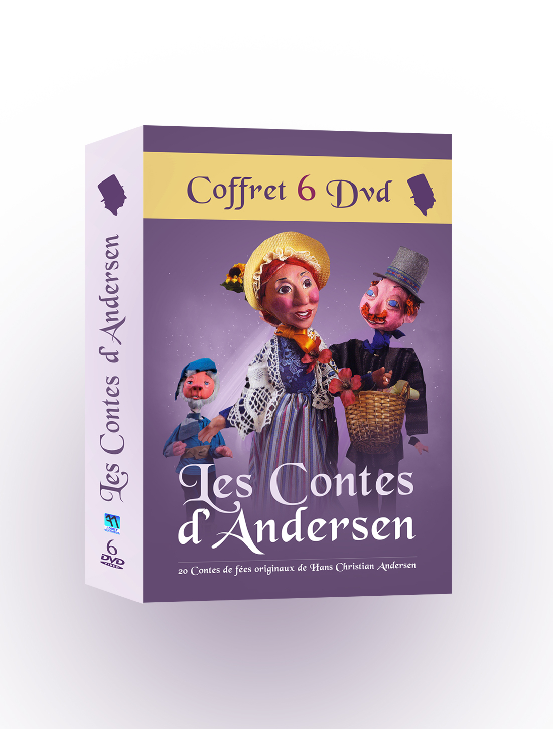 CONTES D'ANDERSEN (LES) - 6 DVD
