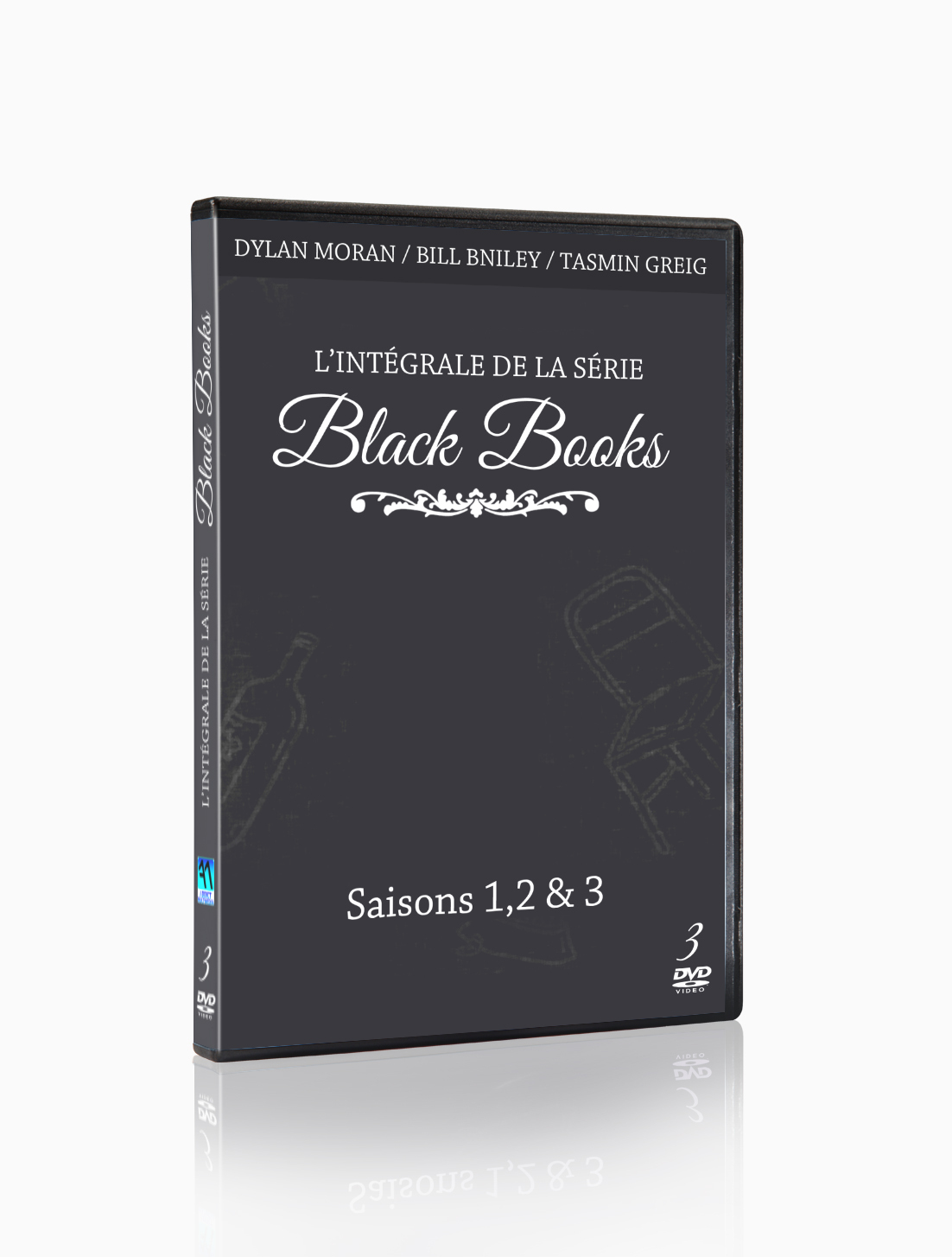 BLACK BOOKS - INTEGRALE S1-S2-S3 - 3 DVD