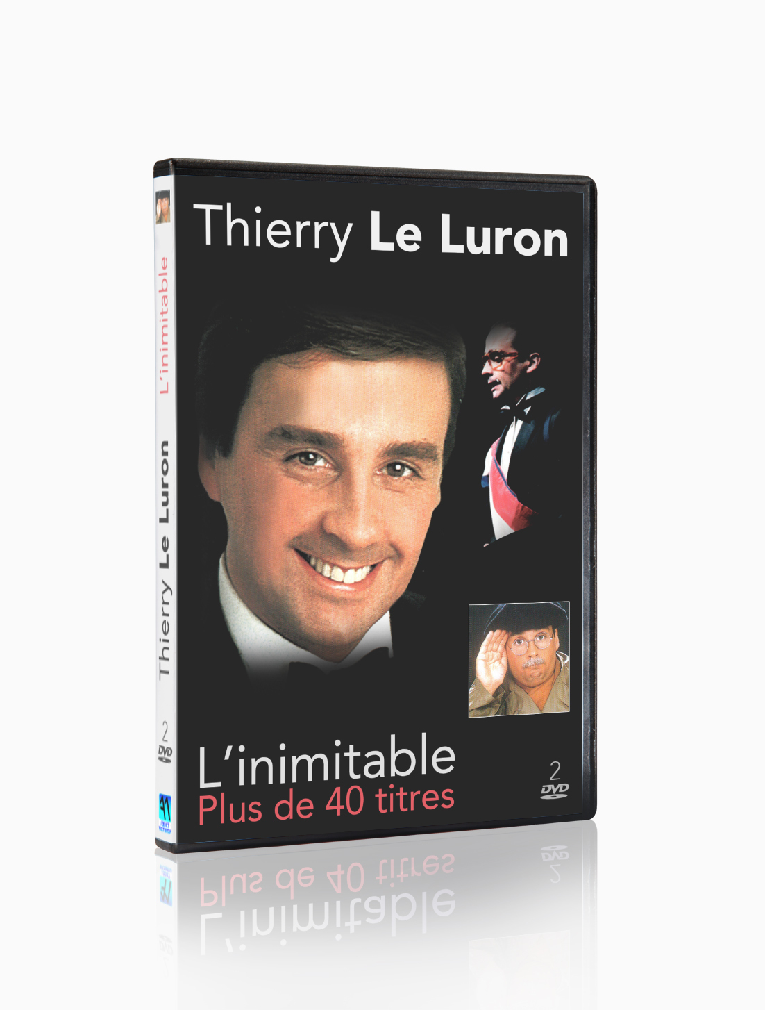 THIERRY LE LURON - L'INIMITABLE - PLUS DE 40 TITRES - 2 DVD