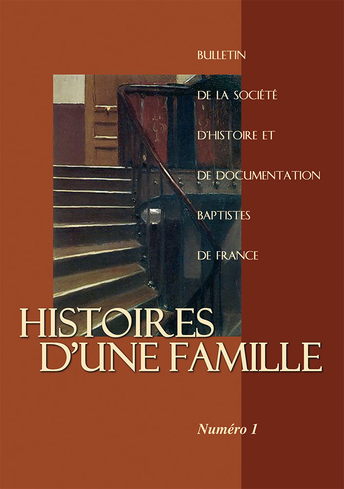 Histoires d’une famille Bulletin 1 - 2007