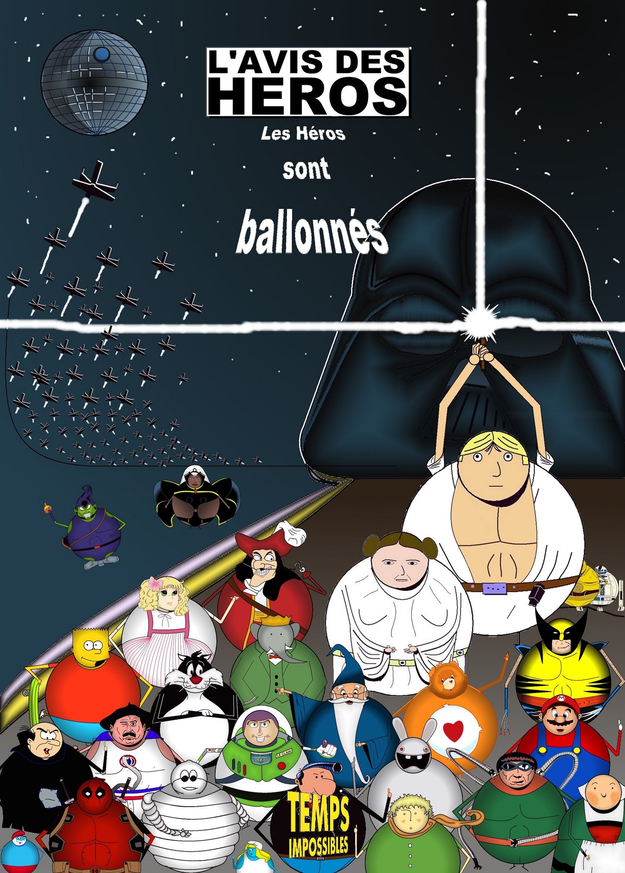 Les héros sont ballonnés
