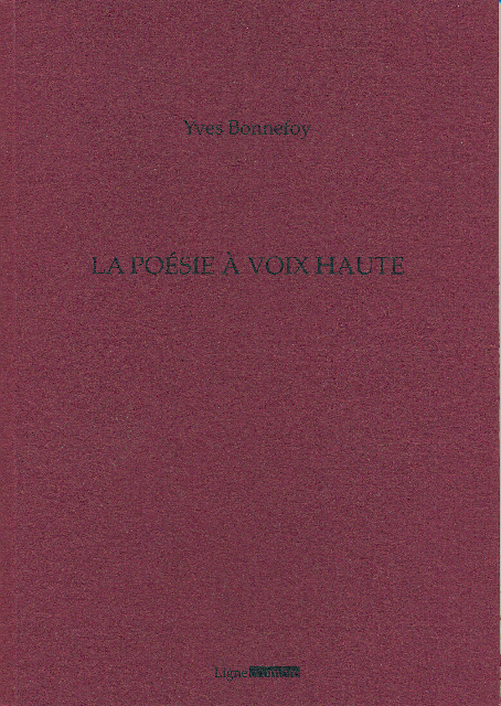 La poésie à voix haute