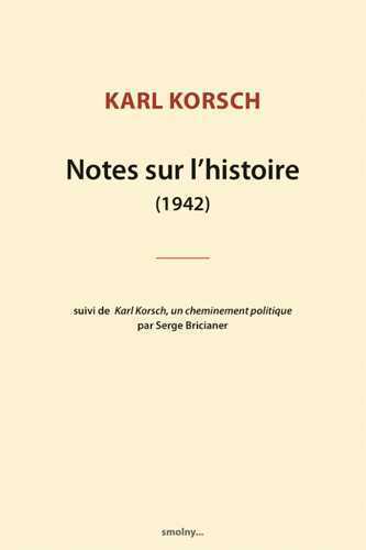 Notes sur l'Histoire (1942)