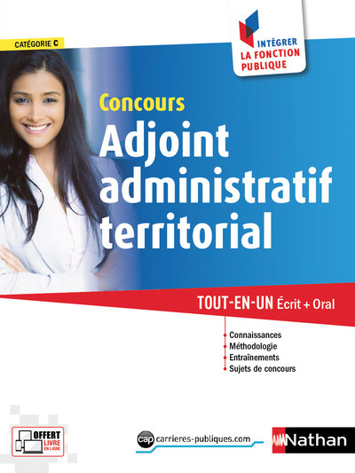 Concours Adjoint administratif territorial Numéro 8 Catégorie C (intégrer la fonction publique) 2017