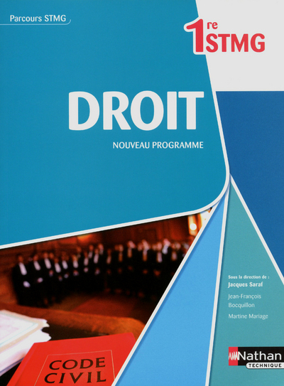Droit 1ère STMG (Parcours STMG) Elève 2012