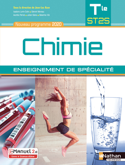 Chimie Term ST2S - Enseignement de spécialité - Livre + licence élève - 2020