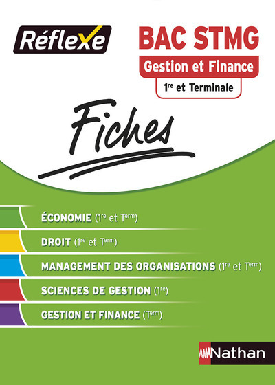 Fiches Réflexe - Gestion et Finance 1re et Terminale STMGRéflexe BACS TECHNO