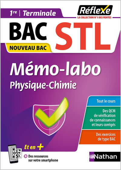 Mémo-labo Bac STL - Physique-Chimie 1re/ Tle - Réflexe N° 36