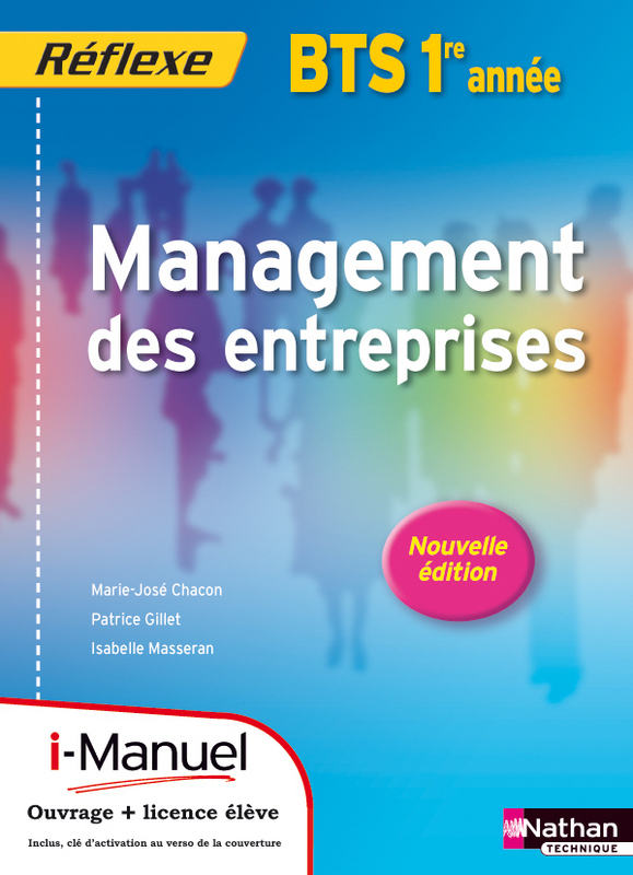 Management des entreprises BTS 1re année Livre + licence élève Pochette Réflexe BTS