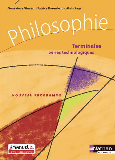 Philosophie Term Séries technologiques - Livre + licence élève - 2020