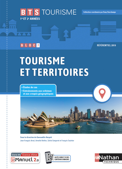 Bloc de compétences 7 BTS tourisme et territoires - licence numérique