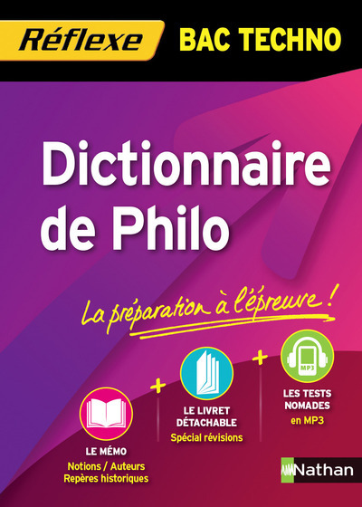 Dictionnaire de Philo - Bac TechnoRéflexe BACS TECHNO
