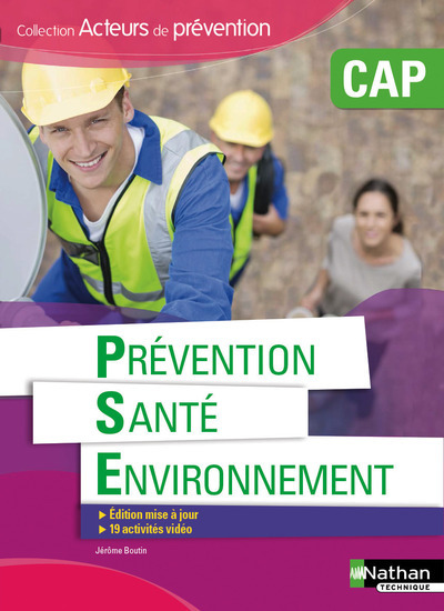 Prévention Santé Environnement CAP Pochette - élève (Acteurs de prévention) - 2016