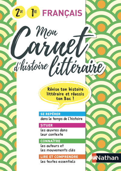 Mon carnet d'histoire littéraire - 2ème/1ère 2020