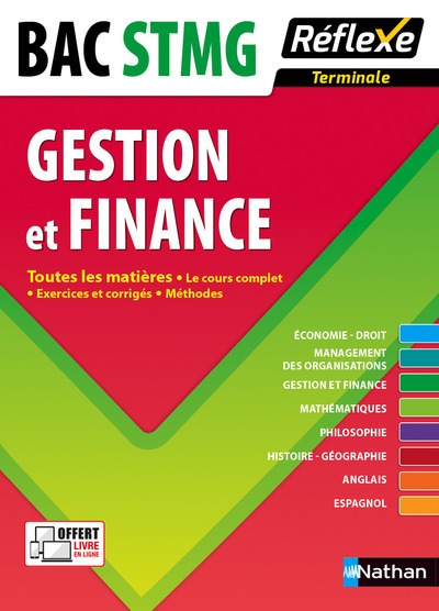 Toutes les matières Terminale STMG - Gestion et Finance Réflexe BACS TECHNO