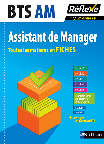 BTS AM Assistant de manager - Toutes les matières en Fiches N 9 - 2016