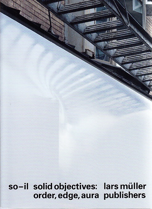 SO-IL Solid Objectives /anglais