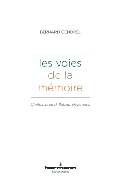 Les voies de la mémoire