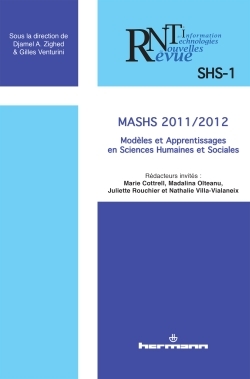 Revue des nouvelles technologies de l'information, n° SHS-1. MASHS 2011-2012
