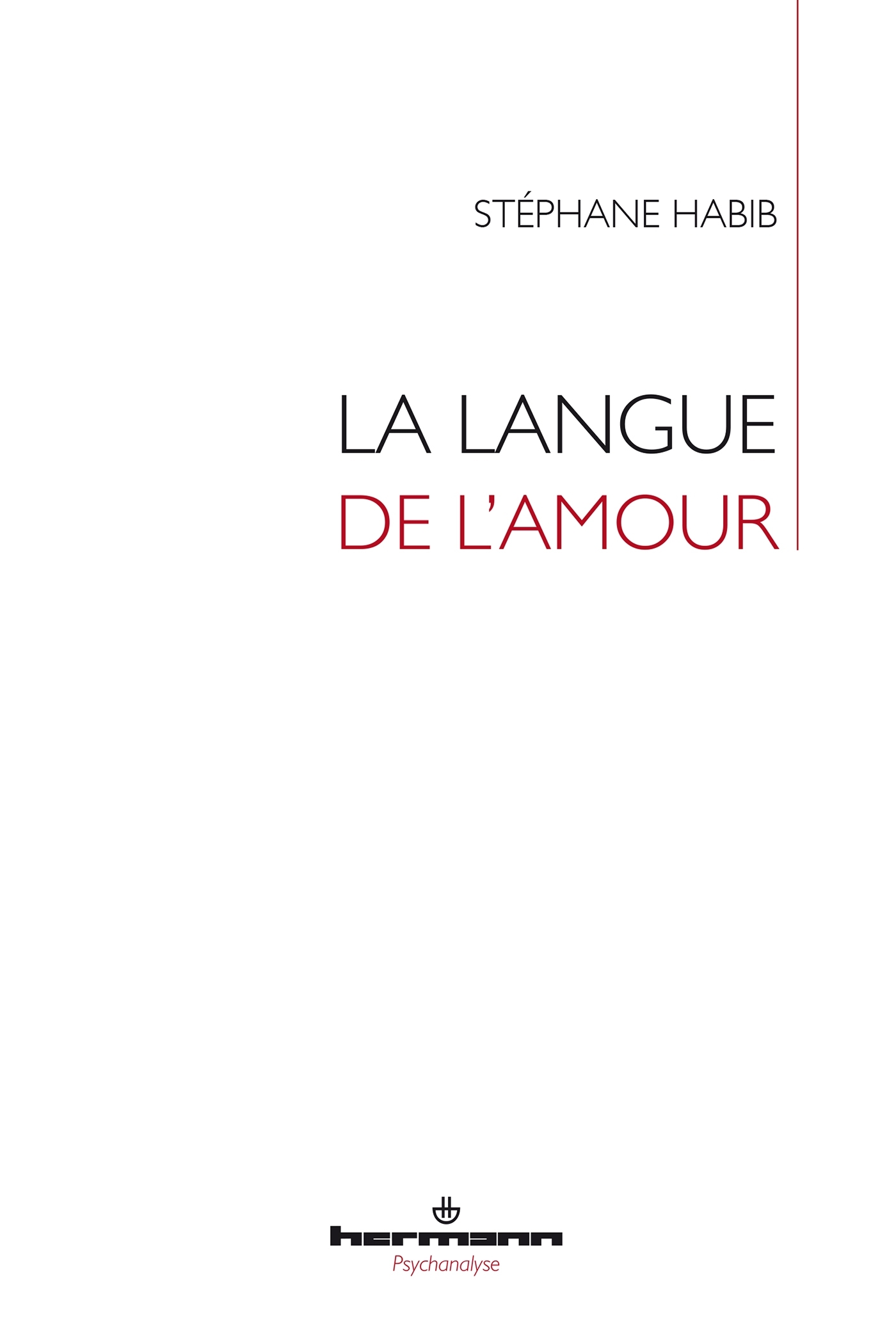 La Langue de l'amour