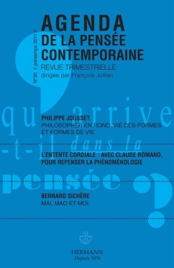 Agenda de la pensée contemporaine n°20